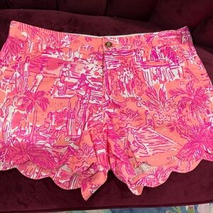 Lilly Pulitzer Buttercup Shorts size 10